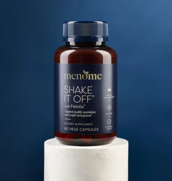 Shake It Off® with Feiolix® supplement bottle