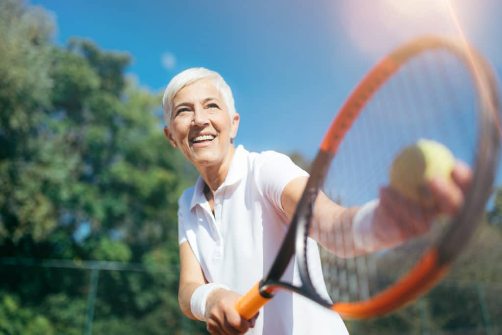 Strength Training through Tennis during Menopause