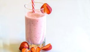 Strawberry Vanilla Mojito Mocktail