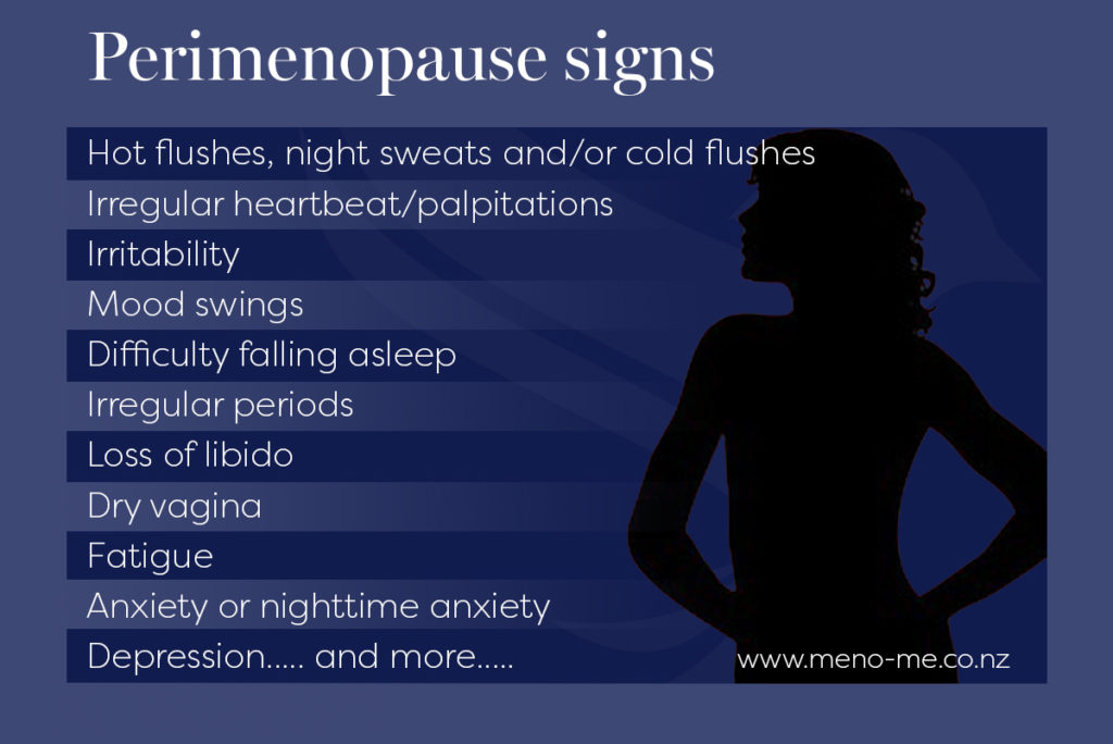 33 common perimenopause signs