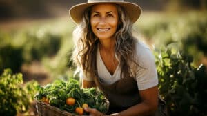 Happy-smiling-woman-farmer